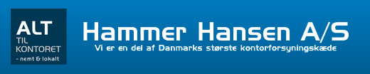 Hos Hammer Hansen A/S finder du bl.a. smarte ringbind blandt et bredt udvalg af kontorartikler