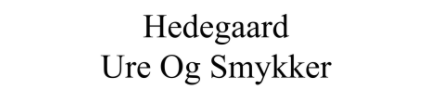Hos Hedegaard Ure & Smykker finder du bl.a. vielsesringe i guld og Sif Jakobs smykker i høj kvalitet